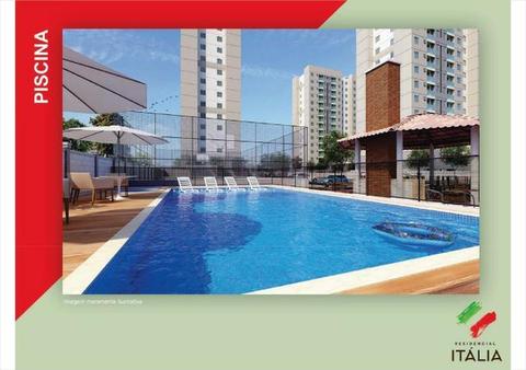 Residencial Itália - 2 quartos ao lado da Cidade da Moda -Use seu FGTS - entrada parcelada