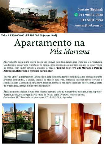 Apartamento na Vila Mariana á venda