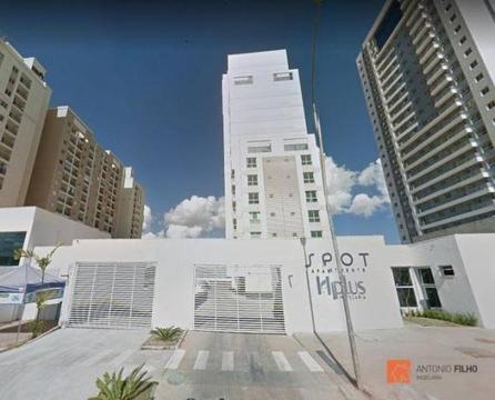 Apartamento com 1 suite mobiliado, lazer completo e garagem, Águas Claras, av Jacaranda