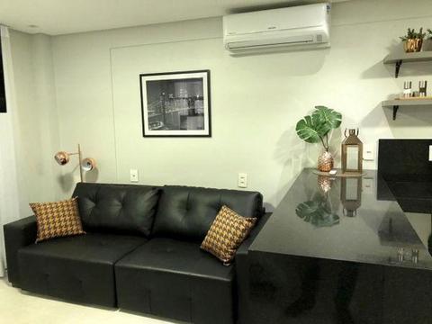 Apartamento flat com 1 quarto no R- Brookfield Tower - Bairro Jardim Goiás em