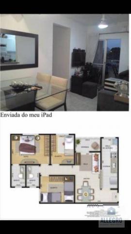 Apartamento com 3 dormitórios à venda, 79 m² por  - Jardim Bosque das Vivendas