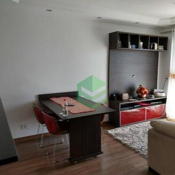 Apartamento com 2 dormitórios à venda, 72 m² por  - Vila Homero Thon - Santo And