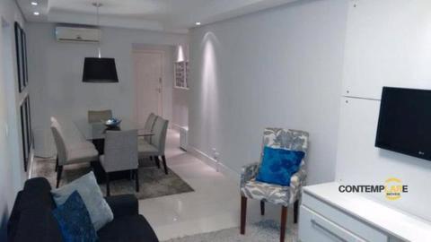 Apartamento com 2 dormitórios à venda, 84 m² por R$ 410.000 - Vila Belmiro - /SP