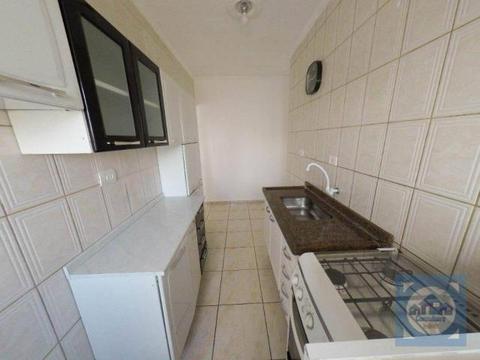 Apartamento com 1 dormitório à venda, 40 m² por  - Cidade Ocian - /S