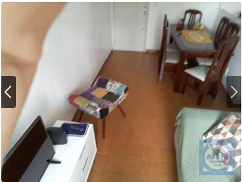 Apartamento com 1 dormitório à venda, 49 m² por  - Canto do Forte