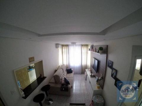 Apartamento com 1 dormitório à venda, 52 m² por  - Marapé - /SP