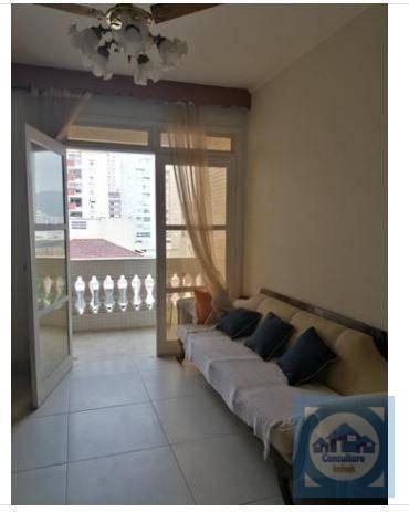 Apartamento com 2 dormitórios à venda, 115 m² por  - Gonzaga - /SP