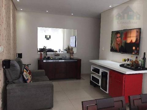 Apartamento com 2 dormitórios à venda, 92 m² por  - Marapé - /SP