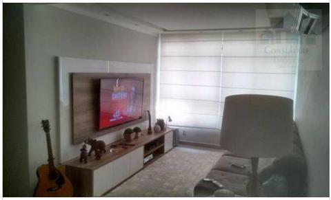 Apartamento com 3 dormitórios à venda, 169 m² por  - Ponta da Praia - /SP