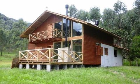 Luxuosas casas de madeira