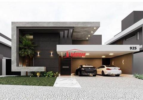 Casa com 3 suítes à venda com 270 m² no alphaville nova esplanada ii - /sp